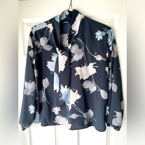 Chase bank uniform, long sleeves shirt.